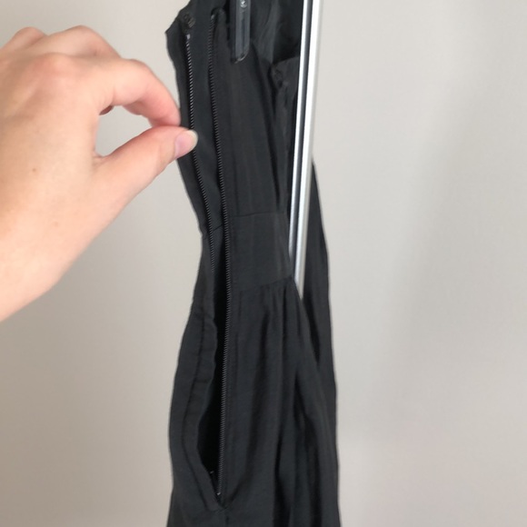 Classy black strapless cocktail dress Gap LBD 2P - Picture 4 of 6